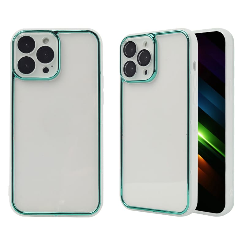 HuanYing Injection Molding Transparent Electroplated Transparent TPU+PC Phone Case 2 HuanYing Injection Molding Transparent Electroplated Transparent TPU+PC Phone Case - Image 2