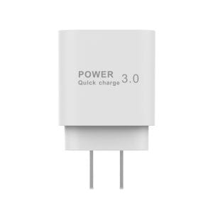 Wall Charger Kit QC3.0 Mobile Phone Charger 18W Fast Charging USB Travel Adapter EU USA Sockets