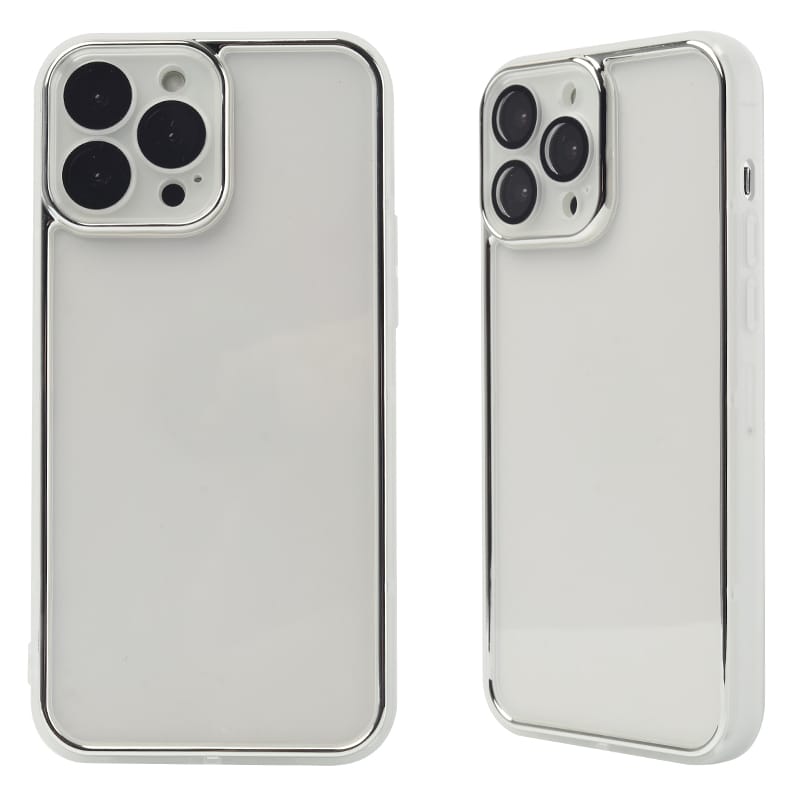 HuanYing Injection Molding Transparent Electroplated Transparent TPU+PC Phone Case 4 HuanYing Injection Molding Transparent Electroplated Transparent TPU+PC Phone Case - Image 4