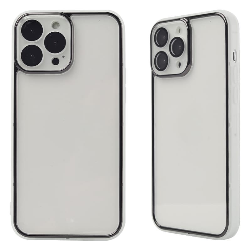 HuanYing Injection Molding Transparent Electroplated Transparent TPU+PC Phone Case 7 HuanYing Injection Molding Transparent Electroplated Transparent TPU+PC Phone Case - Image 7