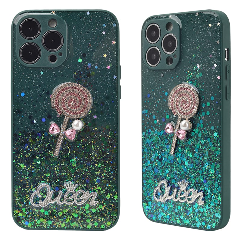 Straight Edge Epoxy Three Dimensional Epoxy Lollipop Decoration TPU+PC Phone Case 4 Straight Edge Epoxy Three Dimensional Epoxy Lollipop Decoration TPU+PC Phone Case - Image 4