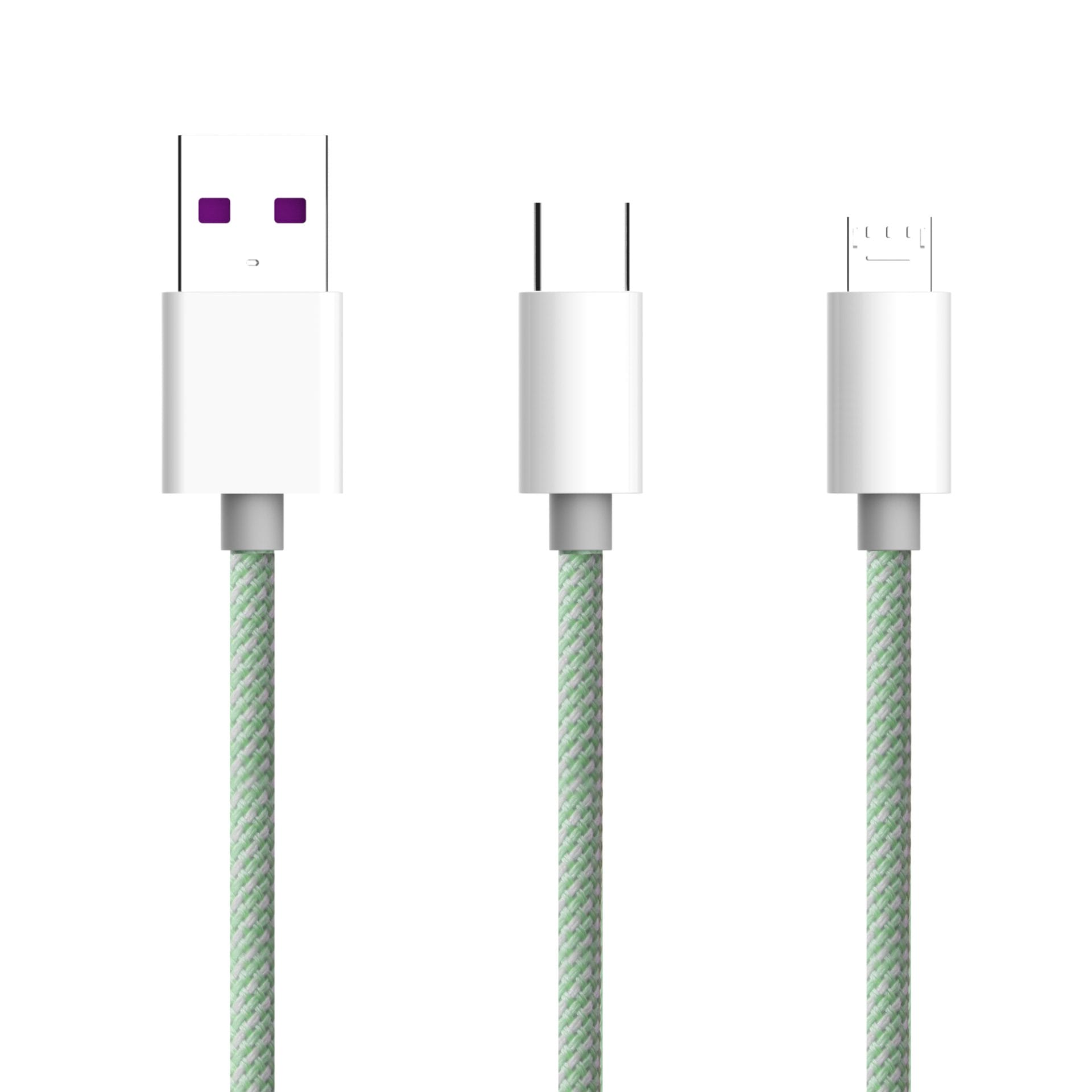 SOMOSTEL 2.4 A braided fabric charging cable with quick charge 5 SOMOSTEL 2.4 A braided fabric charging cable with quick charge - Image 5