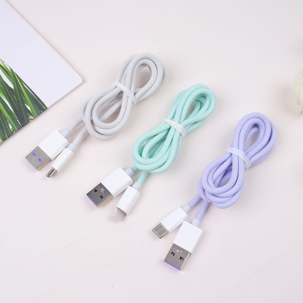 SOMOSTEL 2.4 A braided fabric charging cable with quick charge 8 SOMOSTEL 2.4 A braided fabric charging cable with quick charge - Image 8