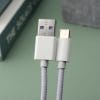 SOMOSTEL 2.4 A braided fabric charging cable with quick charge 24 08 2