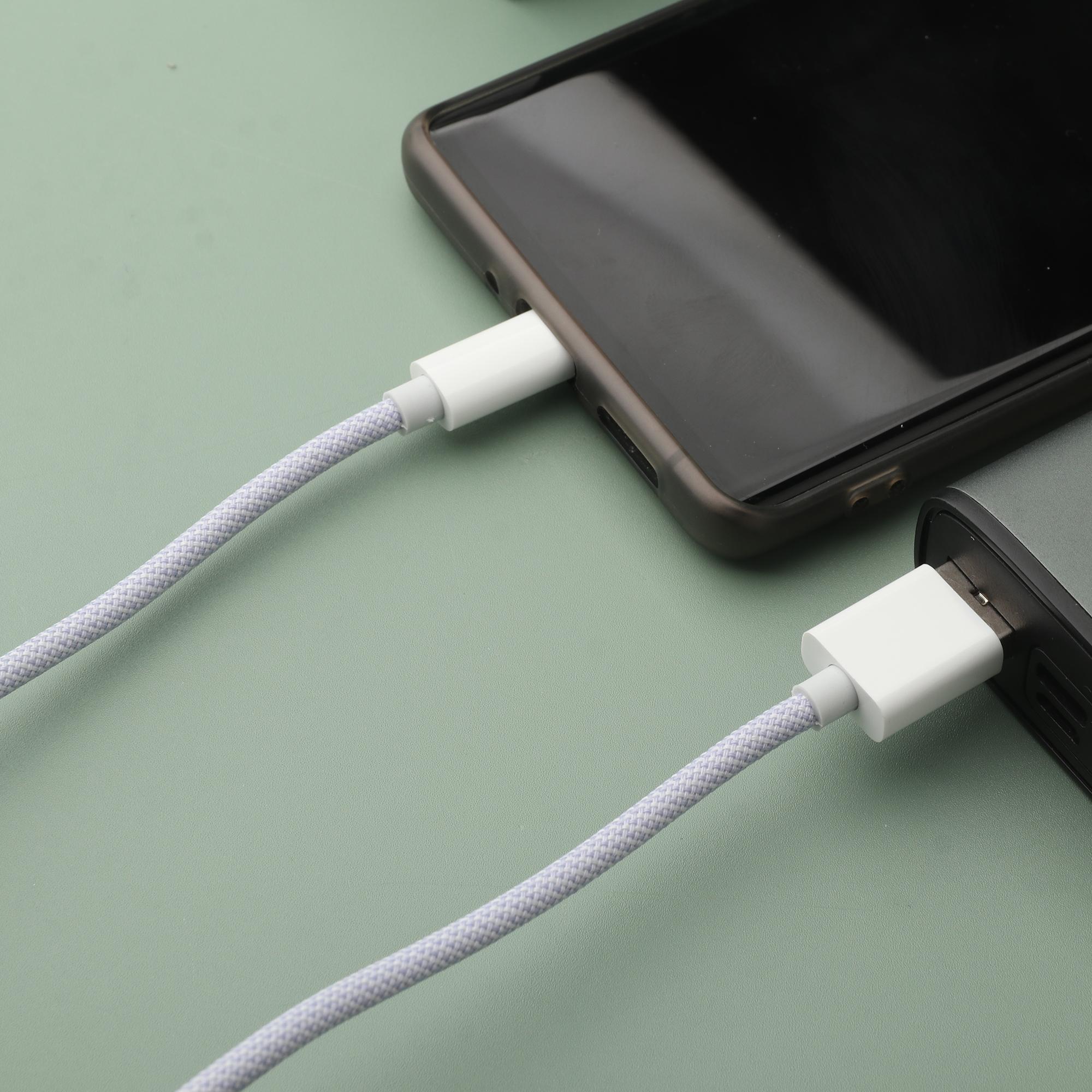 SOMOSTEL 2.4 A braided fabric charging cable with quick charge 12 SOMOSTEL 2.4 A braided fabric charging cable with quick charge - Image 12
