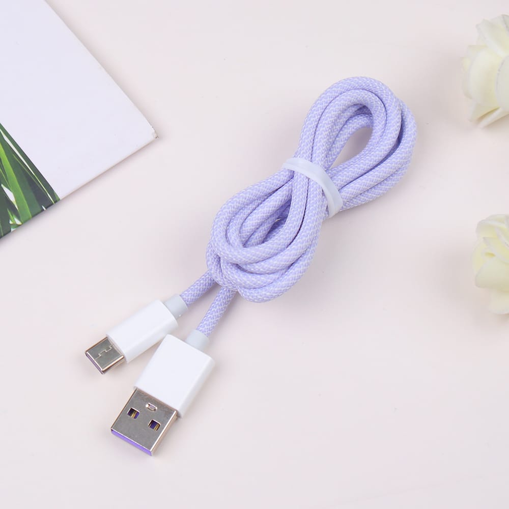 SOMOSTEL 2.4 A braided fabric charging cable with quick charge 16 SOMOSTEL 2.4 A braided fabric charging cable with quick charge - Image 16