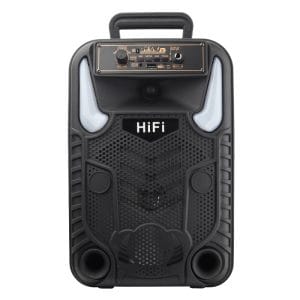 China factory wholesale multifunctional LED portable karaoke portable karaoke party DJ speakers