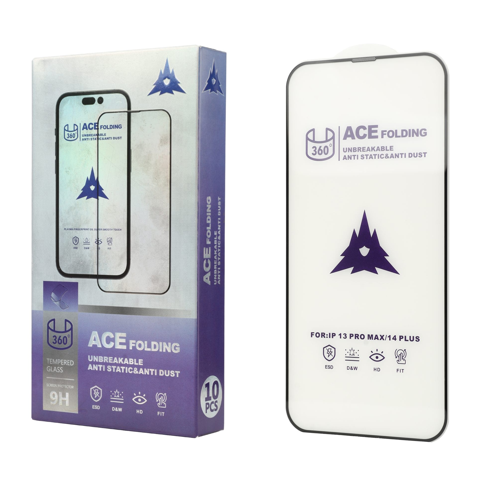 ACE 360° foldable unbreakable anti-static and dust-proof folding tempered glass 1 ACE 360° foldable unbreakable anti-static and dust-proof folding tempered glass