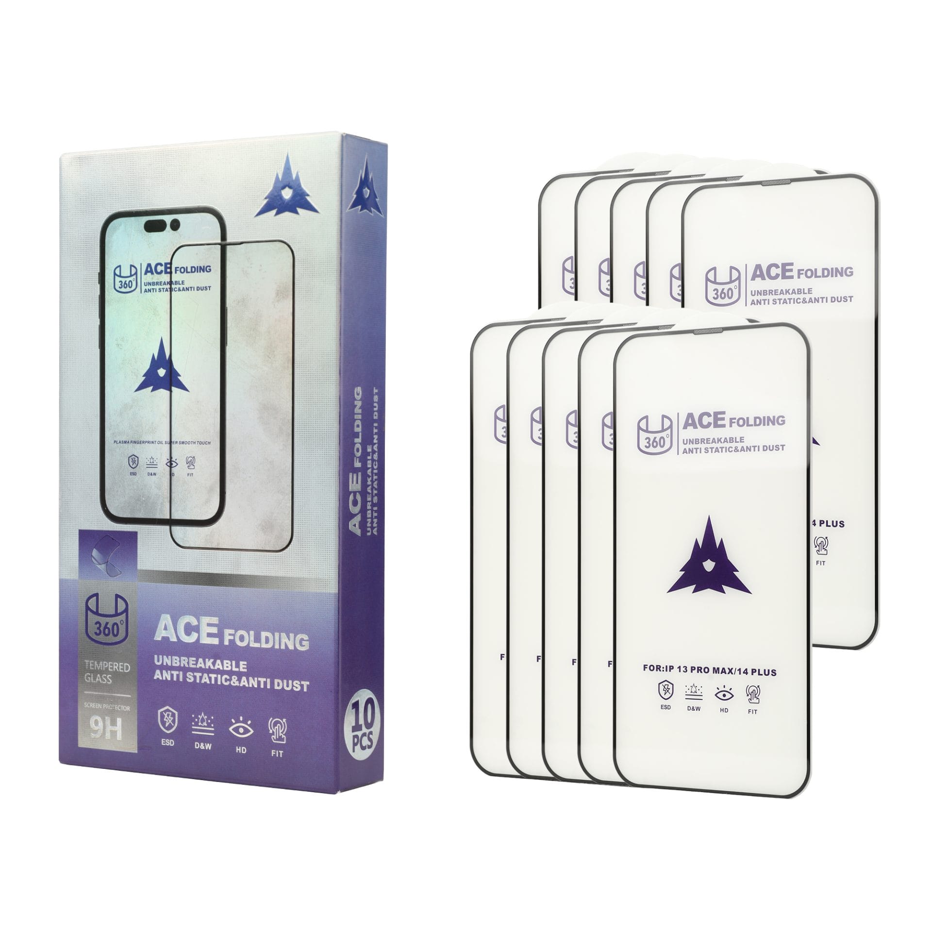 ACE 360° foldable unbreakable anti-static and dust-proof folding tempered glass 5 ACE 360° foldable unbreakable anti-static and dust-proof folding tempered glass - Image 5