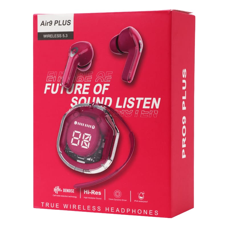 Nuevo color Rojo v5.0 Auriculares inalámbricos Bluetooth® estéreo auriculares  deportivos - China Auriculares y auriculares precio