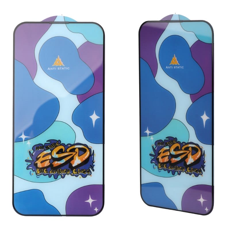 ESD Anti-Static Tempered Glass 0.4MM High Aluminum HD Glass Screen Protector 1 ESD Anti-Static Tempered Glass 0.4MM High Aluminum HD Glass Screen Protector