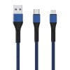 Mobile Phone USB Data Cable High Quality 2.1A Braided Charging Cable 9 02 4