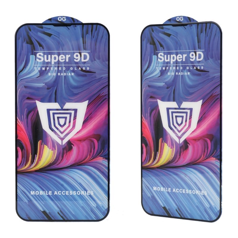 9D Full Adhesive HD Tempered Glass Screen Protectors 2.5D 0.33M 1 9D Full Adhesive HD Tempered Glass Screen Protectors 2.5D 0.33M