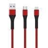 Mobile Phone USB Data Cable High Quality 2.1A Braided Charging Cable 11 04 4