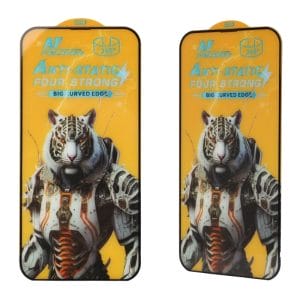 AF Electrochapado Tigre Mecánico Antiestático Cristal Templado Alto Aluminio ACE 360° HD Protector de Pantalla