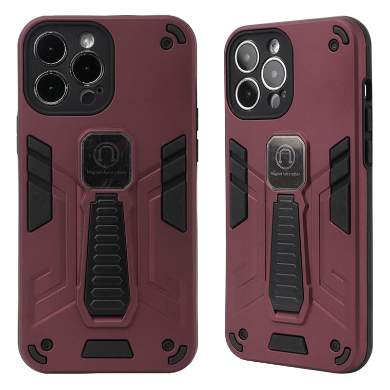 Precise Hole TPU+PC 2 in 1 Oil Injection with Storage Holder Phone Case 2 Precise Hole TPU+PC 2 in 1 Oil Injection with Storage Holder Phone Case - Image 2