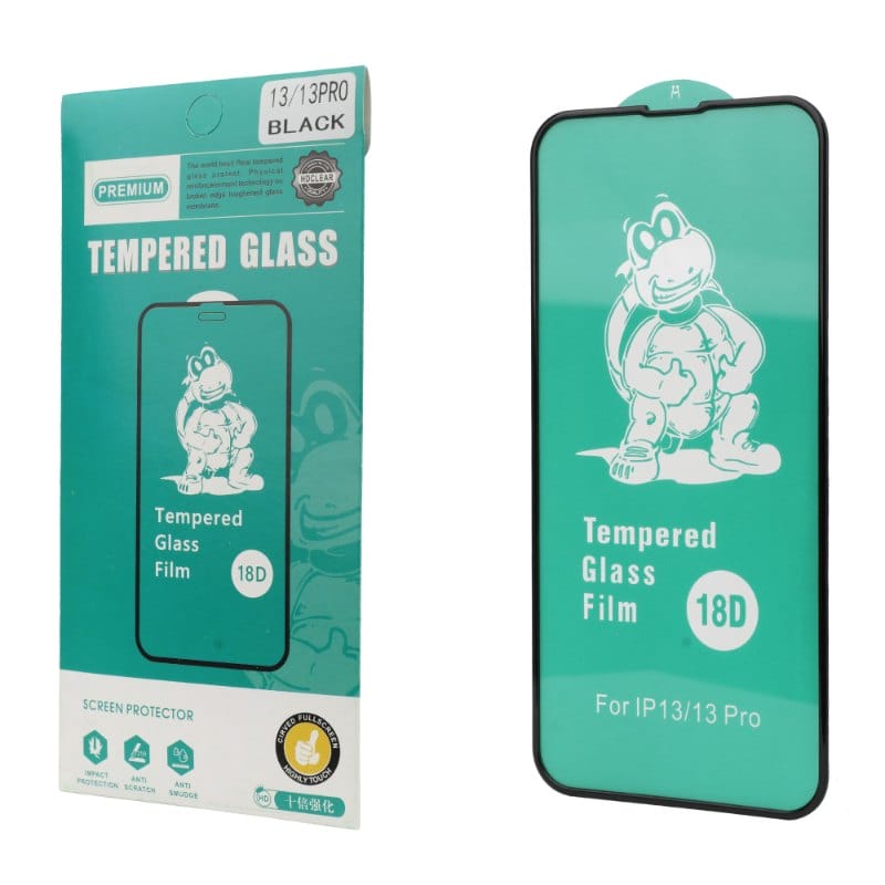 18D Turtle HD Airbag Tempered Glass Screen Protector JQX