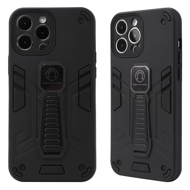 Precise Hole TPU+PC 2 in 1 Oil Injection with Storage Holder Phone Case 3 Precise Hole TPU+PC 2 in 1 Oil Injection with Storage Holder Phone Case - Image 3