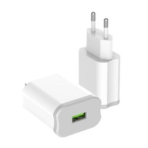 Nuevo Cargador rápido QC3.0 de 20W, adaptador de viaje USB de pared
