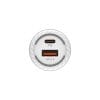 PD+QC3.0 38W High Power Fast Car Charger Dual Port Portable Travel Adapter 13 02 4