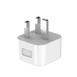 PD+QC3.0 20W Adaptador de viaje portátil de pared USB con cargador rápido de doble puerto de alta potencia