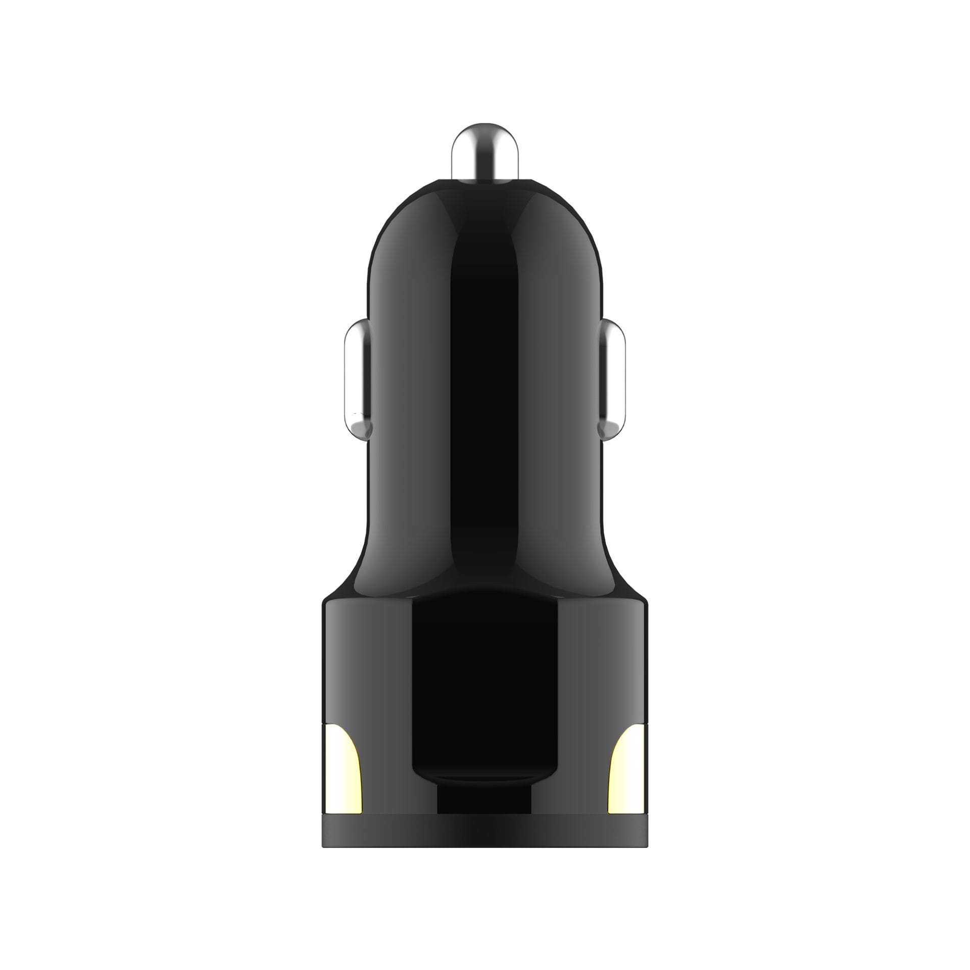 Economical 30W QC3.0+5V2.4A Dual USB Port Portable Car Fast Charger Quick Travel Adapter 3 Economical 30W QC3.0+5V2.4A Dual USB Port Portable Car Fast Charger Quick Travel Adapter - Image 3