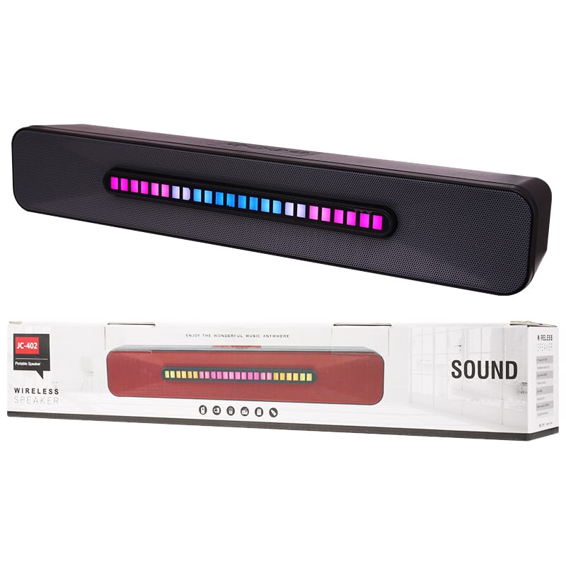 Wireless Bluetooth speaker with RGB light, wireless charging and alarm clock with digital display 1 Wireless Bluetooth speaker with RGB light, wireless charging and alarm clock with digital display