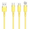 2.4A Macaroon Colour Aluminium Alloy Fast Charging Cable High Elasticity TPE Data Material USB Cable for I-PH/Micro/Micro/ Type-C 9 01 1