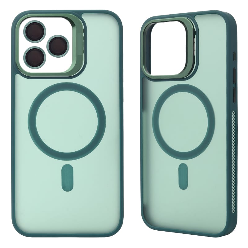 Wholesale Hardware Bracket+TPU Lens Film+PC 2 in 1 Magnetic Attraction Phone Case 2 Wholesale Hardware Bracket+TPU Lens Film+PC 2 in 1 Magnetic Attraction Phone Case - Image 2