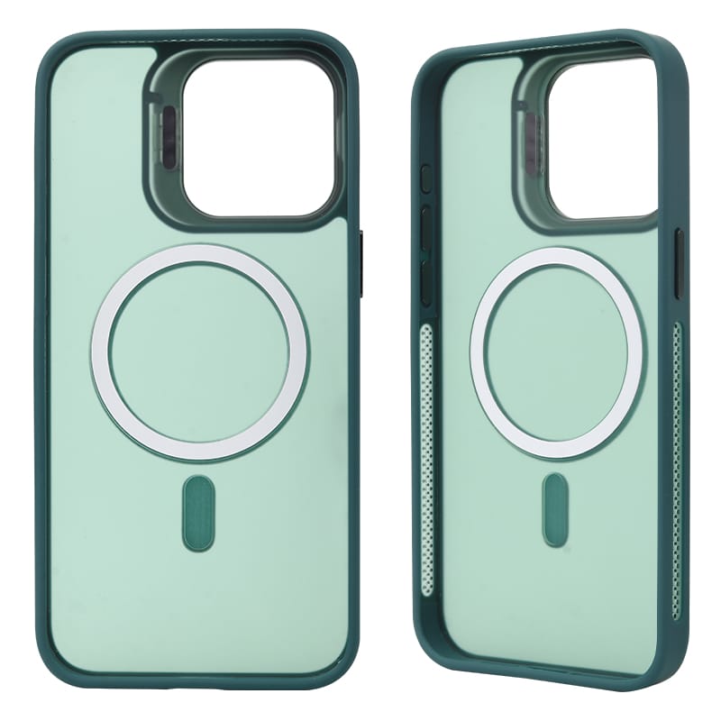 Wholesale Hardware Bracket+TPU Lens Film+PC 2 in 1 Magnetic Attraction Phone Case 3 Wholesale Hardware Bracket+TPU Lens Film+PC 2 in 1 Magnetic Attraction Phone Case - Image 3