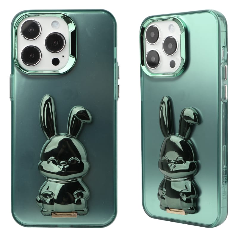 Big Hole TPU+PC+Electroplating Frame Camera 3 in 1 IMD Phone Case with Hidden Holder 2 Big Hole TPU+PC+Electroplating Frame Camera 3 in 1 IMD Phone Case with Hidden Holder - Image 2