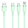 2.4A Macaroon Colour Aluminium Alloy Fast Charging Cable High Elasticity TPE Data Material USB Cable for I-PH/Micro/Micro/ Type-C 8 06 10