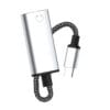 Type-C to I-PH metal charging and 3.5 mm headphone adapter cable compatible with all Type-C devices 9 01 20