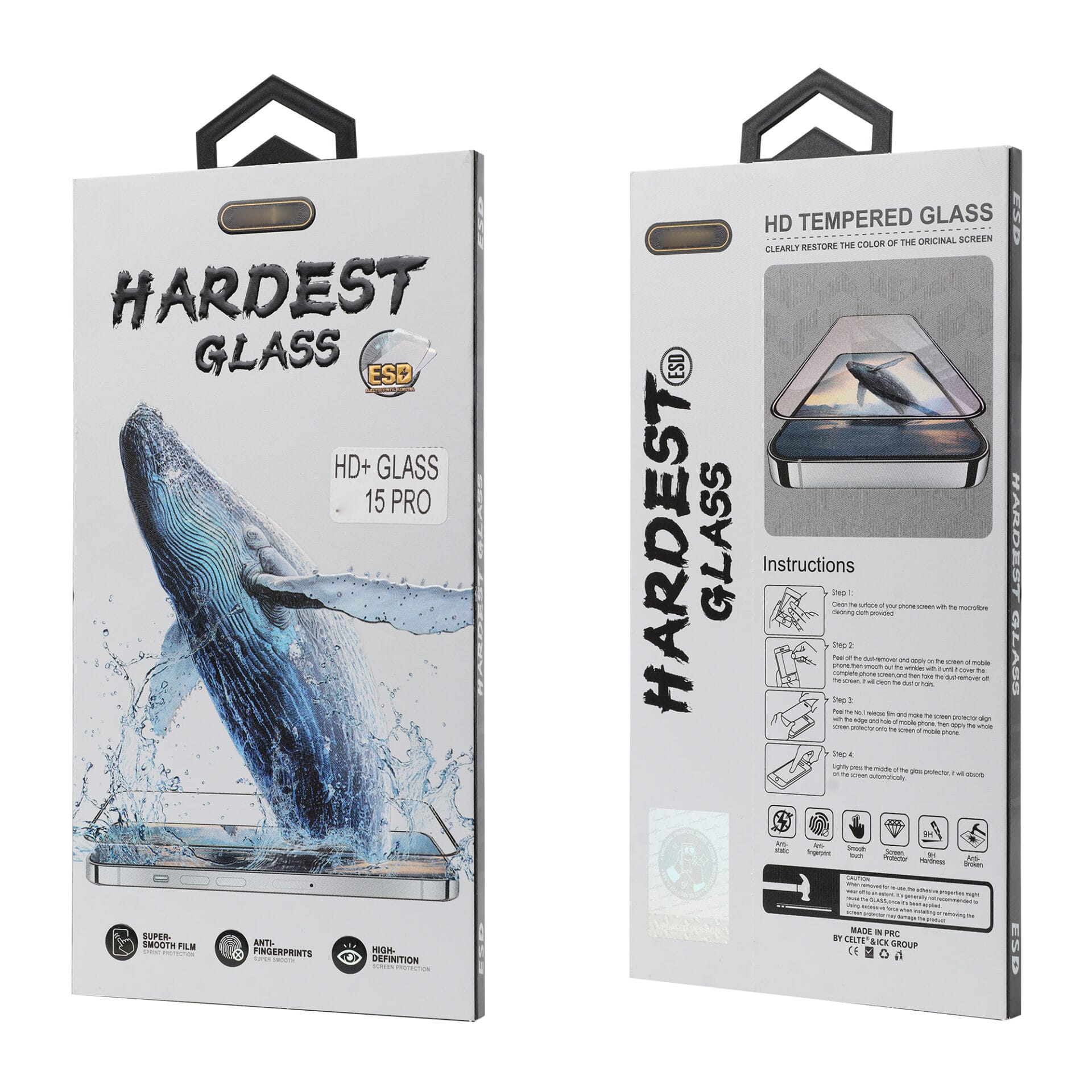 Anti-Static ESD Tempered Glass High Aluminum Glass Dustproof HD Screen Protector for I-PH/S-AM/H-W/M-OT Series Models 2 Anti-Static ESD Tempered Glass High Aluminum Glass Dustproof HD Screen Protector for I-PH/S-AM/H-W/M-OT Series Models - Image 2