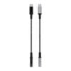 MINI Portable Aluminum Alloy Shell Headphone Adapter Cable Type C to 3.5MM with Music Listening/Call/Music Control 6 02 18
