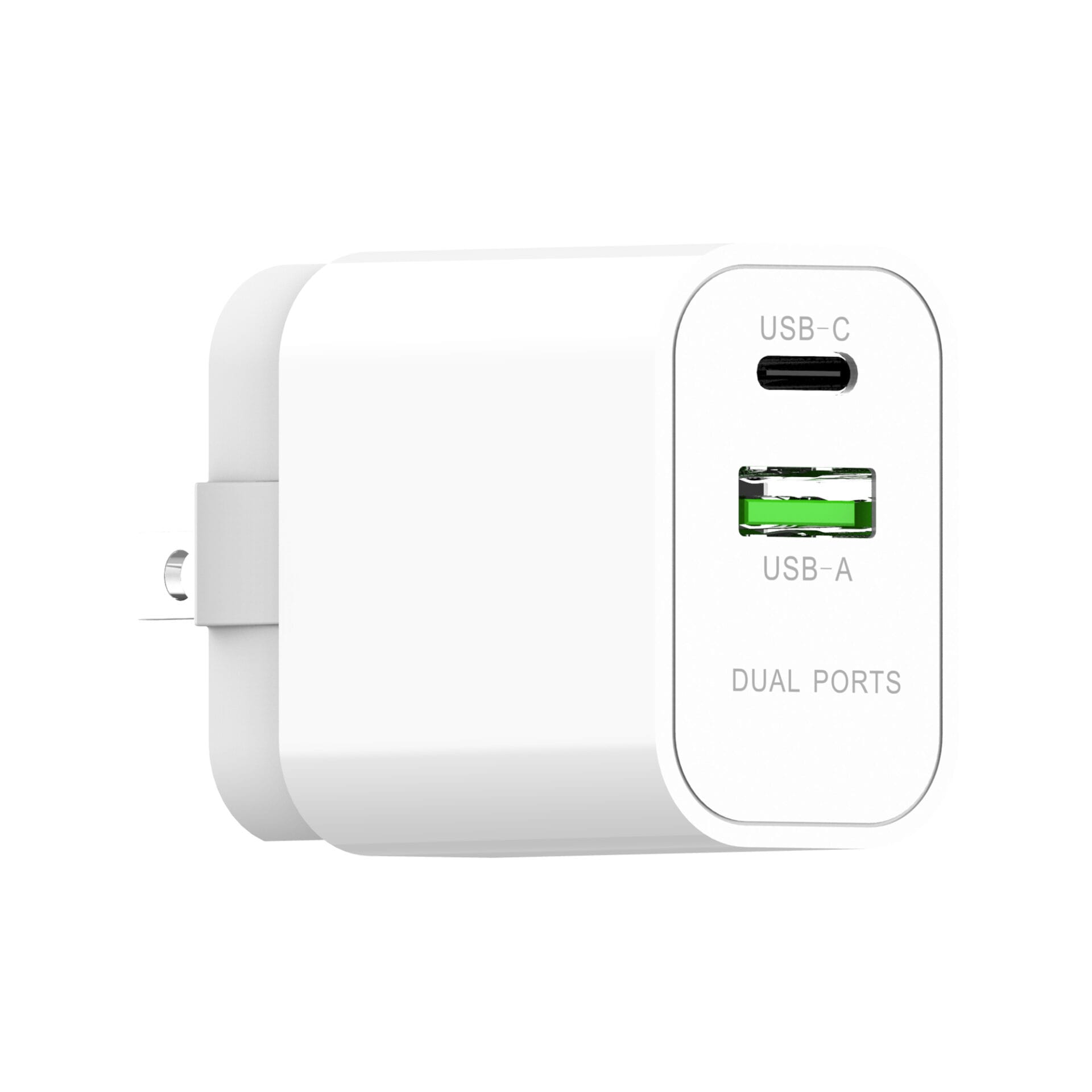 Portable 20W PD+QC3.0 Foldable Dual Ports Multi-Protocol Fast USB-A+USB-C Fast Wall Charger Travel Adapter 6 Portable 20W PD+QC3.0 Foldable Dual Ports Multi-Protocol Fast USB-A+USB-C Fast Wall Charger Travel Adapter - Image 6