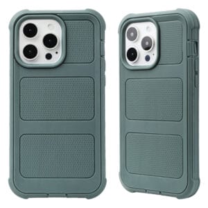 Mechanical TPU+PC Injection Moulded Phone Case with Back Clip