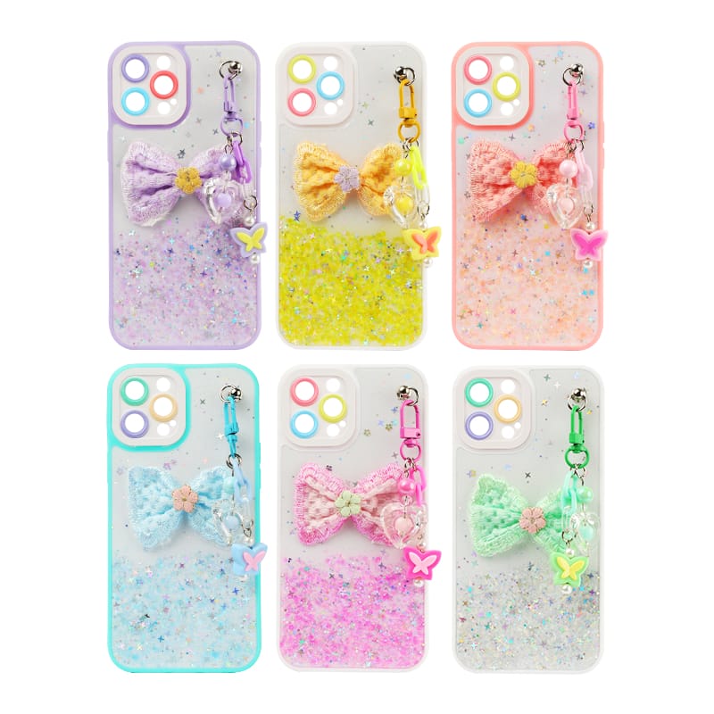 Factory Direct Wholesale TPU+PC 2 in 1 Mobile Phone Case with Butterfly Design Accessories+Bracelet 8 Factory Direct Wholesale TPU+PC 2 in 1 Mobile Phone Case with Butterfly Design Accessories+Bracelet - Image 8