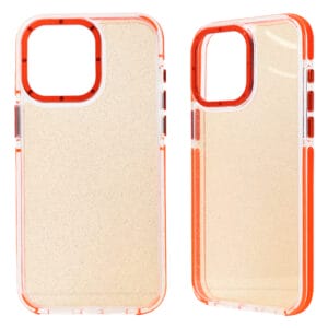 Transparent Tpu+acrylic protective case.