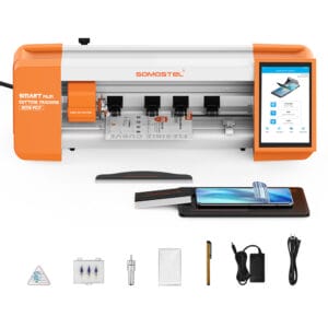 SOMOSTEL SMS-FC17 Intelligent Cutting Machine for all kinds of PE/TPU/Hydrogel/PVC films