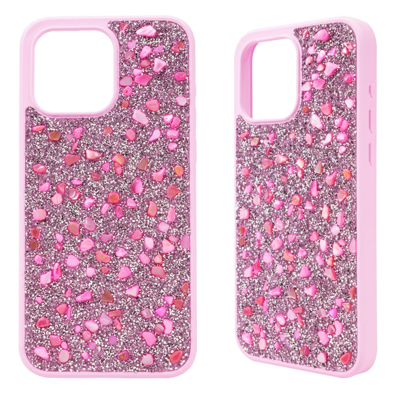 Factory wholesale 2 in 1 TPU+PC oil-filled adhesive rhinestone mobile phone case 3 Factory wholesale 2 in 1 TPU+PC oil-filled adhesive rhinestone mobile phone case - Image 3