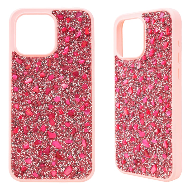 Factory wholesale 2 in 1 TPU+PC oil-filled adhesive rhinestone mobile phone case 7 Factory wholesale 2 in 1 TPU+PC oil-filled adhesive rhinestone mobile phone case - Image 7