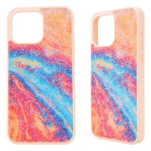 High quality 2 in 1 TPU and PC oil painted mobile phone case