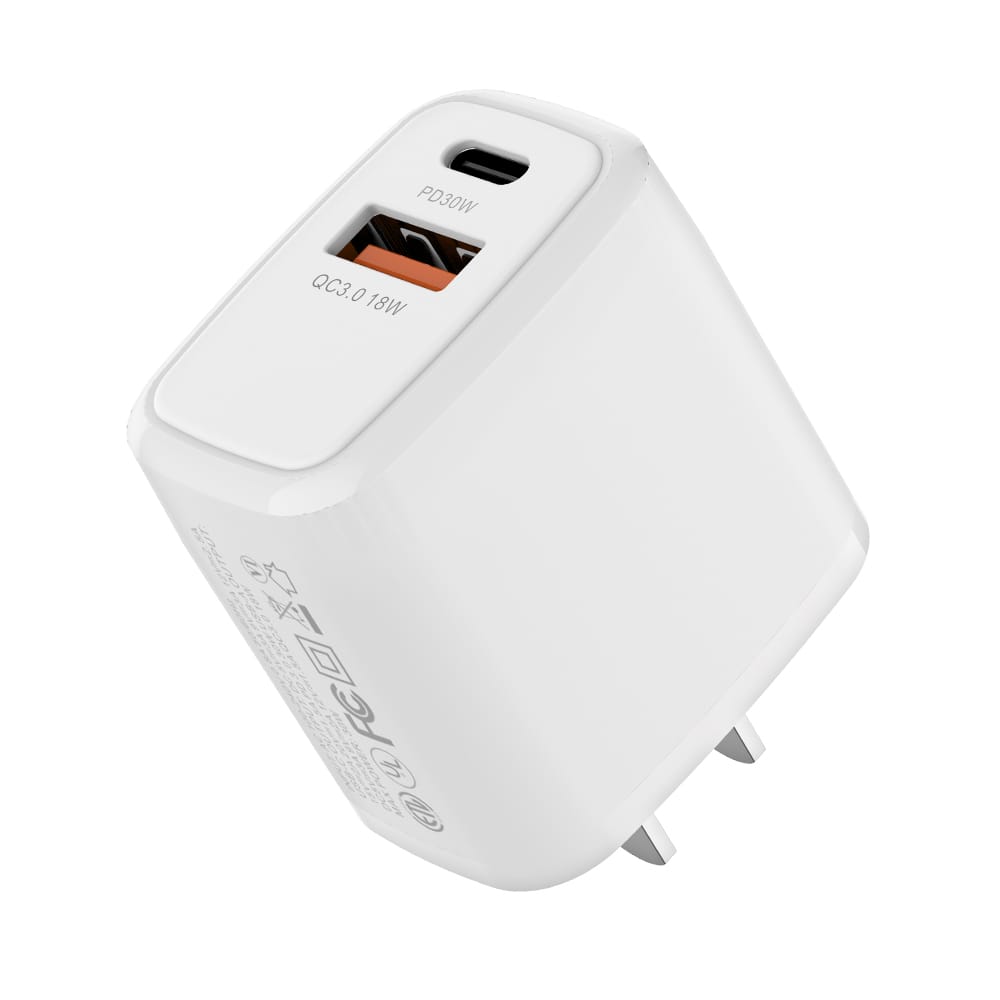 High Quality 30W Super Fast Charger With Dual A+C Port With Etl Ul Certification 5 High Quality 30W Super Fast Charger With Dual A+C Port With Etl Ul Certification - Image 5