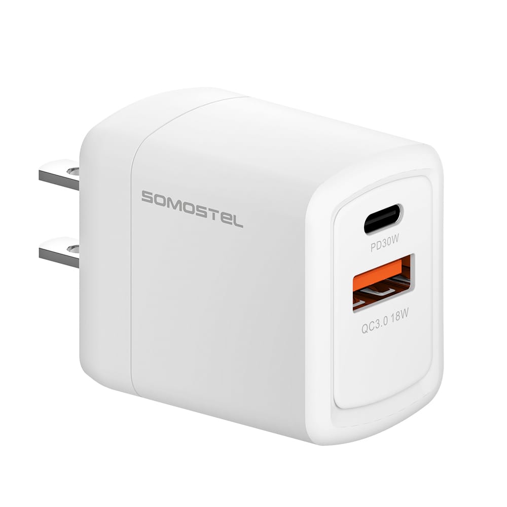 ETL UL Certified 30W Super Fast Portable Dual Port USB+A+C Charger 3 ETL UL Certified 30W Super Fast Portable Dual Port USB+A+C Charger - Image 3
