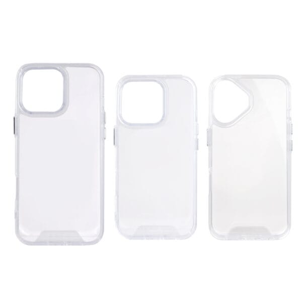 Transparent TPU + Acrylic HD Case for iPhone 16/iPhone 16Plus, OEM Wholesale Price