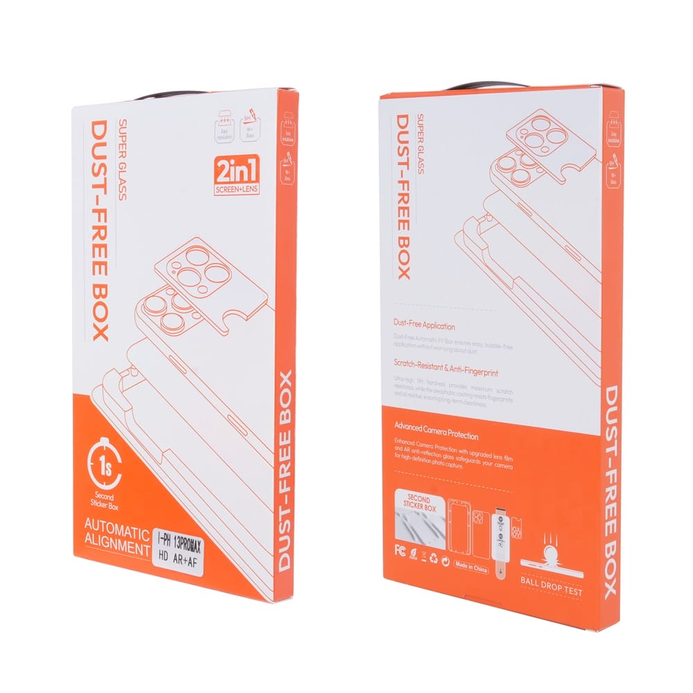 Wholesale Anti-dust HD Tempered Glass Screen Protector for iPhone 14 Pro 6 Wholesale Anti-dust HD Tempered Glass Screen Protector for iPhone 14 Pro - Image 6