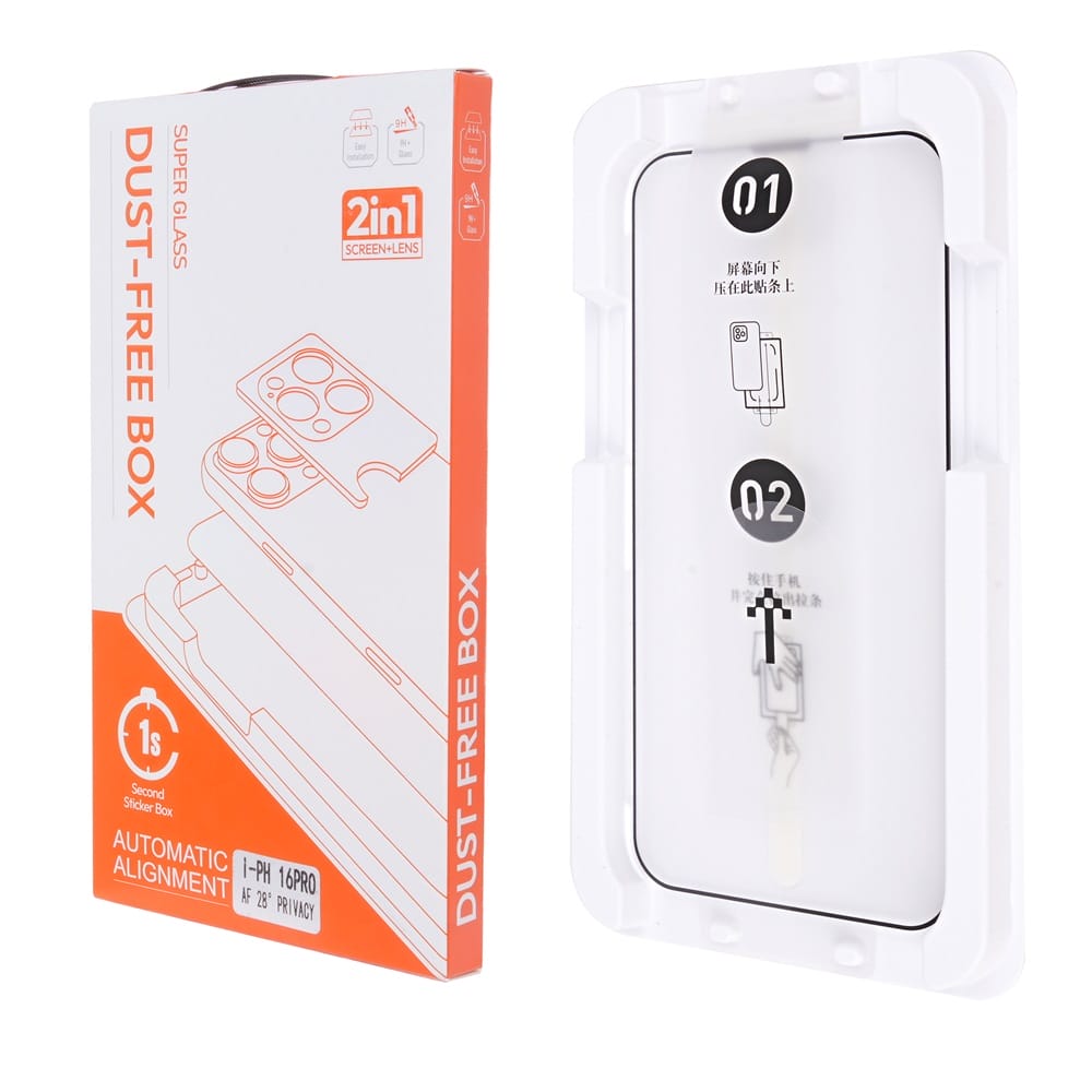 Wholesale Anti-dust HD Tempered Glass Screen Protector for iPhone 14 Pro 7 Wholesale Anti-dust HD Tempered Glass Screen Protector for iPhone 14 Pro - Image 7