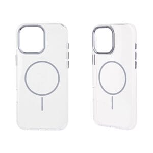 Funda magnética transparente para teléfono móvil de PC al por mayor