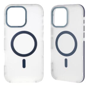 2 in 1 Transparent Anti-Slip Magnetic Phone Case Wholesale